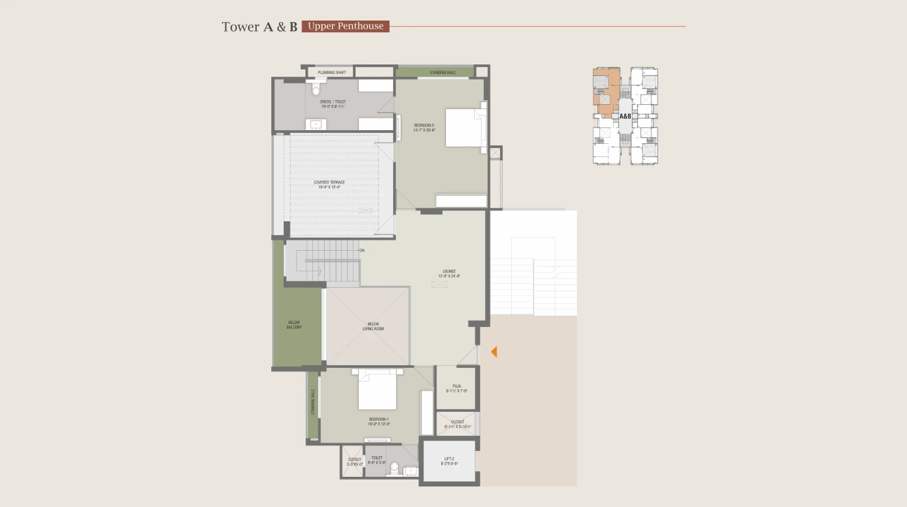 Tower A & B